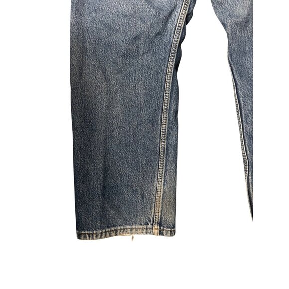 Levi's 505 Blue Jeans Men's Size W38 L30 Regular Fit Straight Leg Cotton Denim - Picture 7 of 10